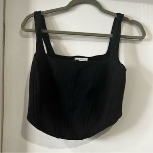 Cotton corset top
